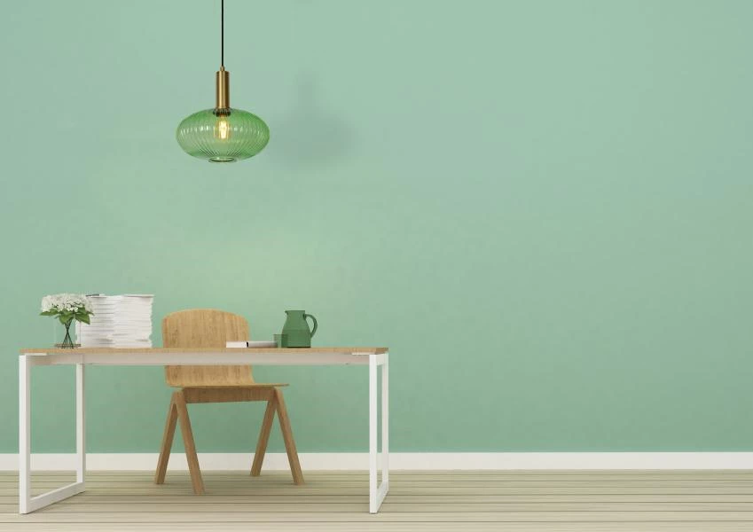 Lucide MALOTO - Pendant light - Ø 30 cm - 1xE27 - Green - ambiance 1